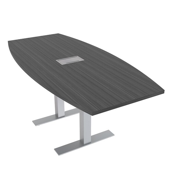 Skutchi Designs 33.5 in W, 71.5 in L, 29 in H, Engineered Wood Top, Grey HAR-BOT-34x70-T-ELEC-ASIANNIGHT - main